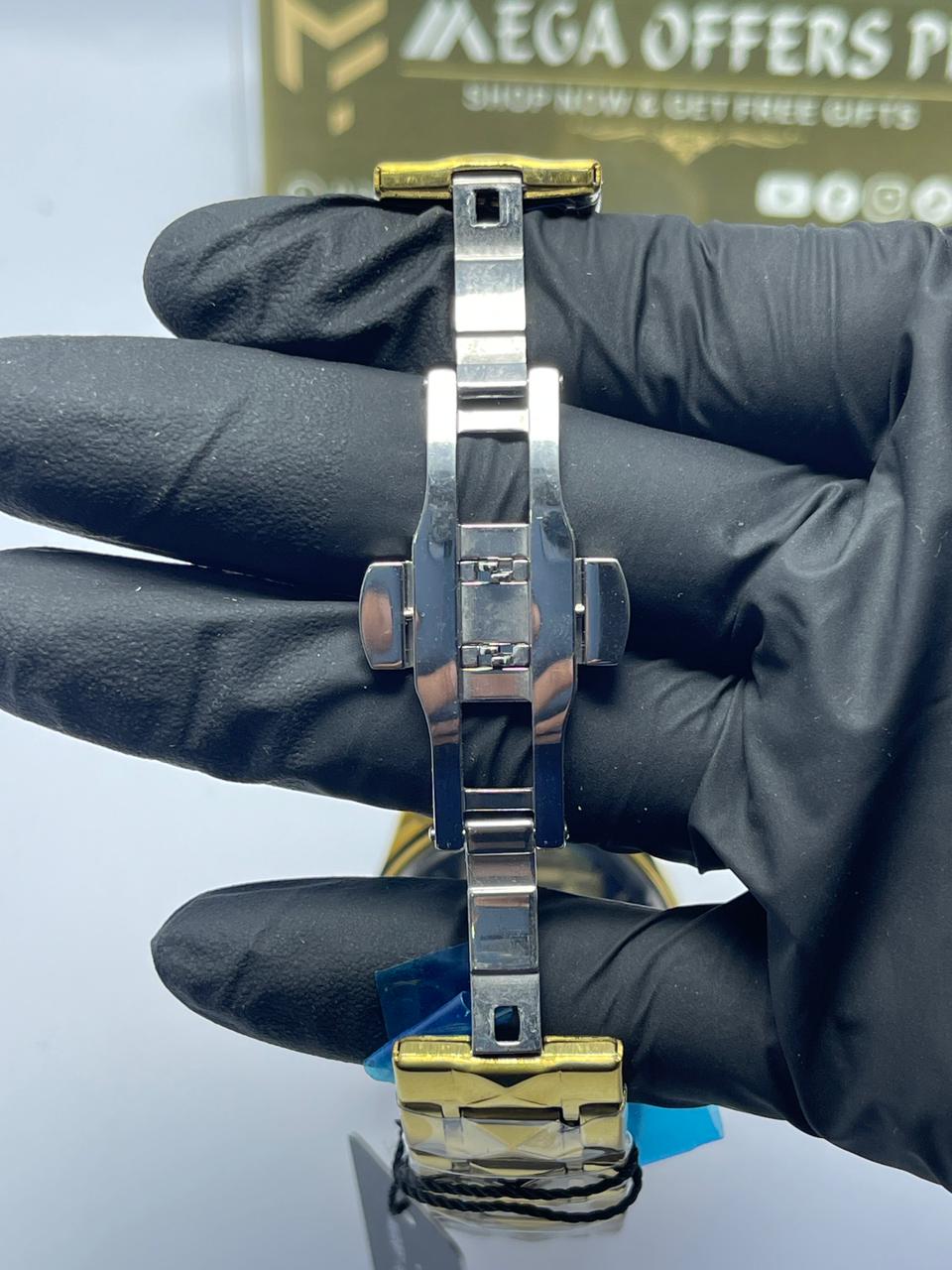 SEASTAR SS-9489 Men's Two Tone Stainless Steel Luxury Watch