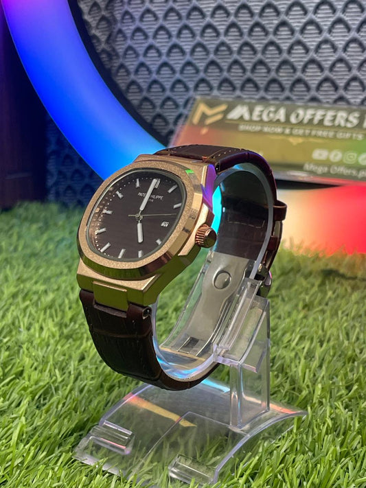 Patek Philippe Nautilus - Leather Strap