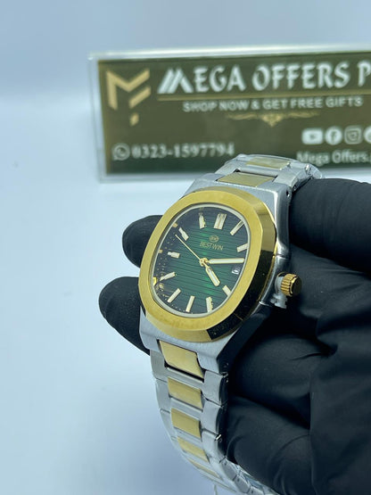 SEASTAR SS-9489 Men's Two Tone Stainless Steel Luxury Watch