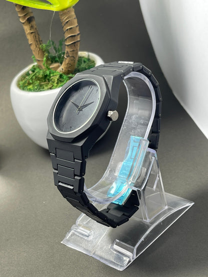 Black Arabic Aura Watch for Men – Stylish Dial