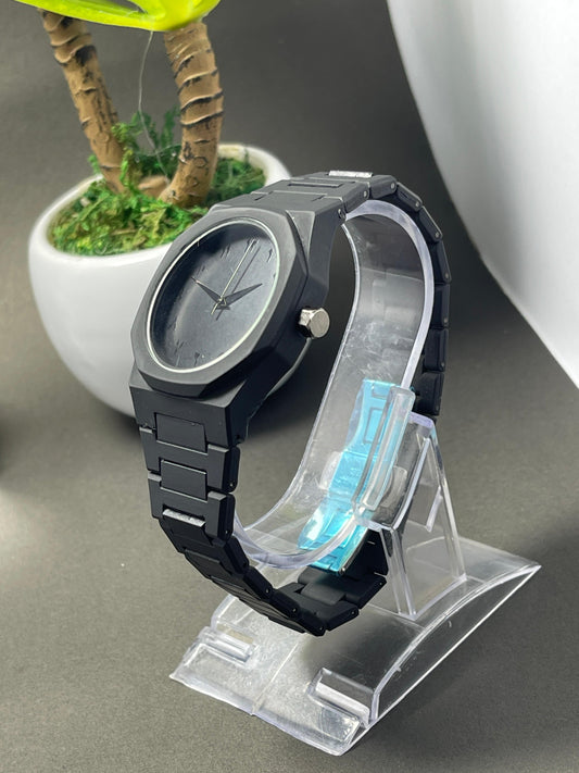 Black Arabic Aura Watch for Men – Stylish Dial