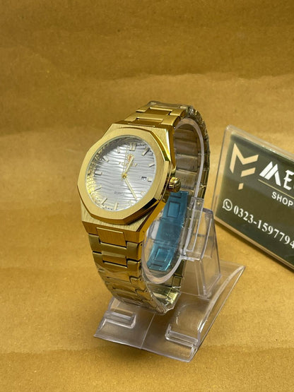 FOXFLY Quartz Men's Fashion Watch (Royal Oak Inspired)