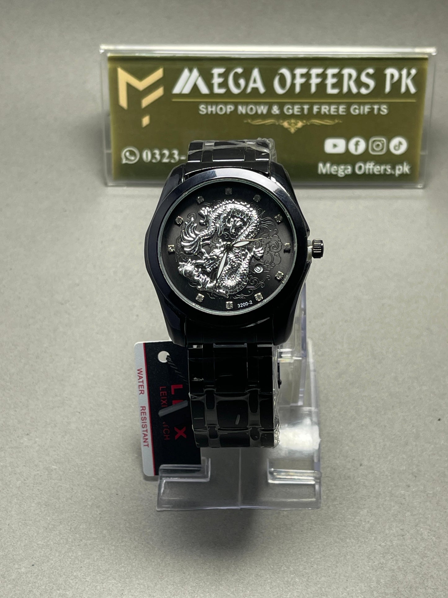 Luxury Dragon Design Men's Watch – Stylish &amp; Unique