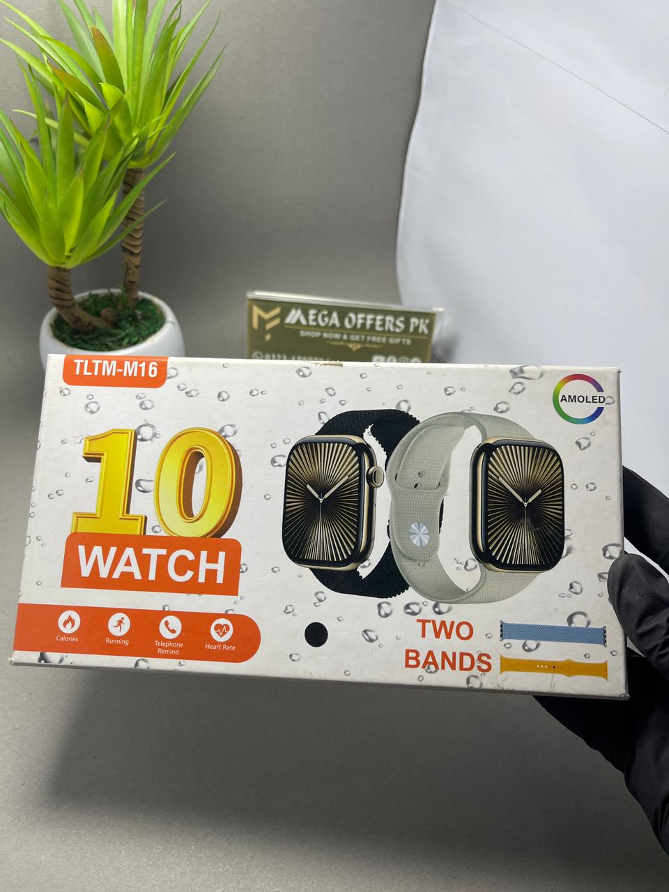 T10 Smart Watch (Model TLTM-M16) – AMOLED Display