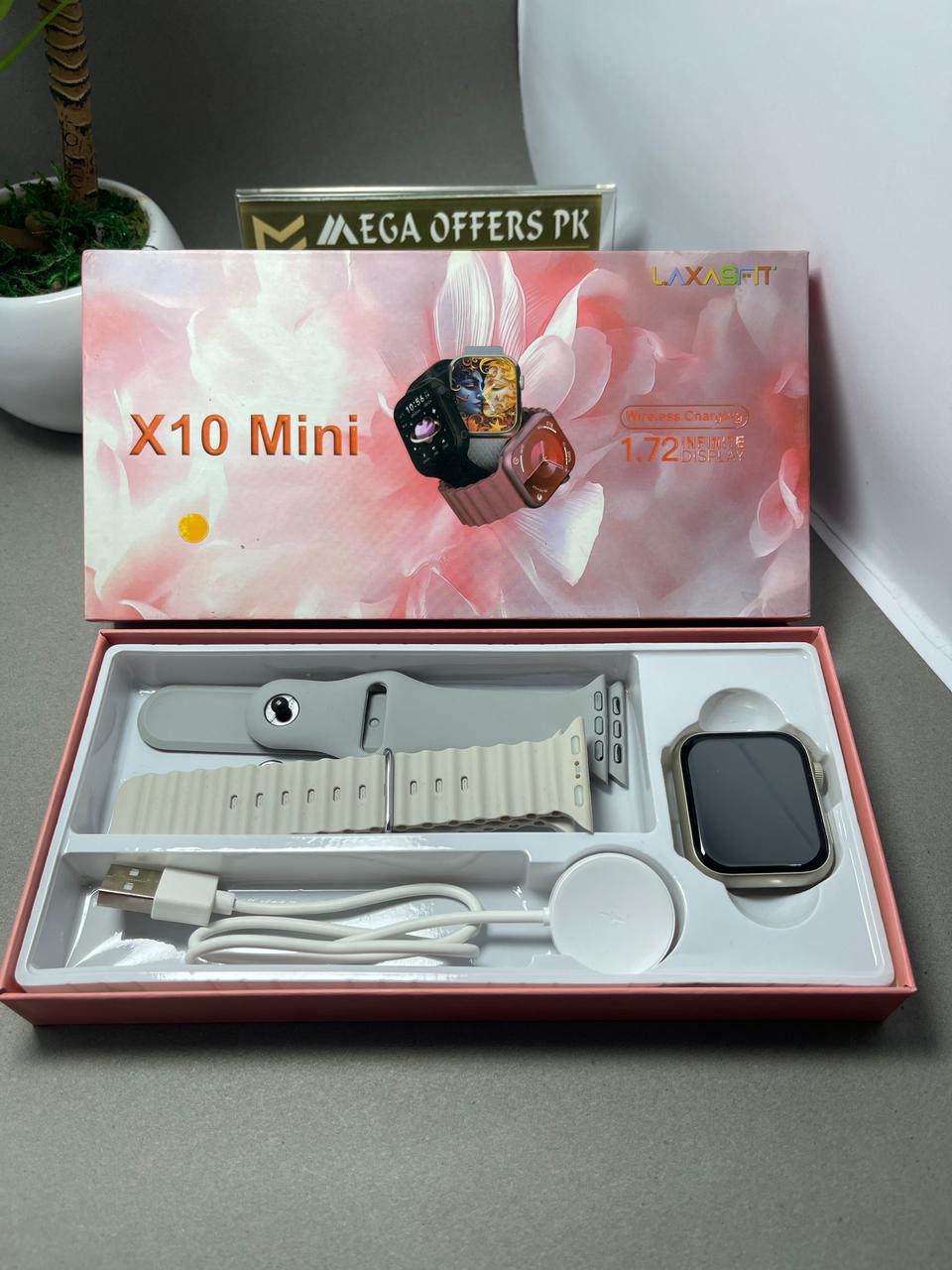 X10 Mini Smart Watch – Stylish &amp; Feature-Packed