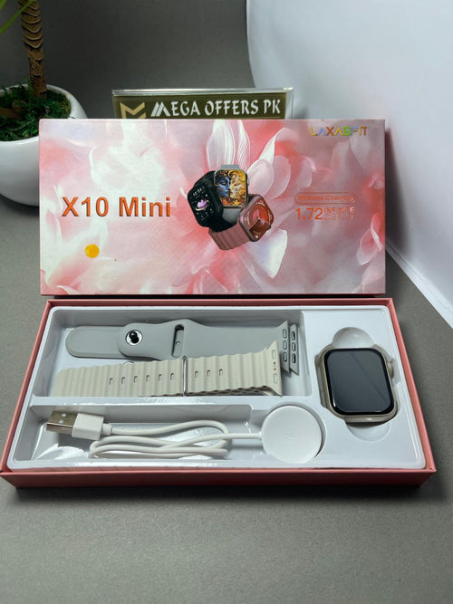X10 Mini Smart Watch – Stylish &amp; Feature-Packed