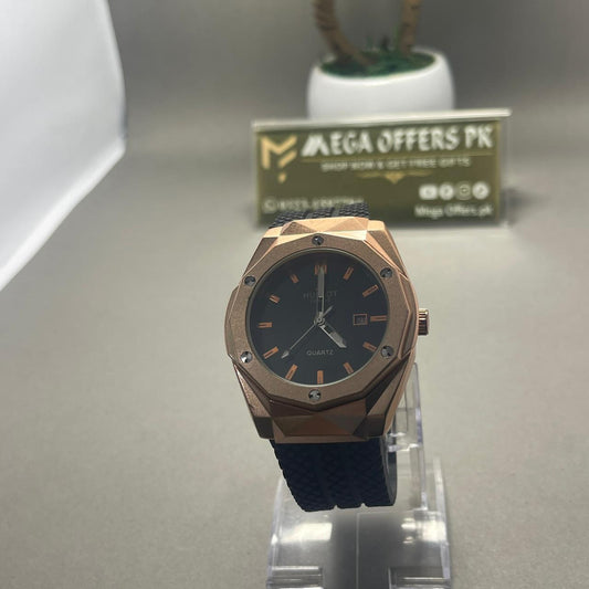 Luxury Gold-Style HUBLOT Watch – Premium Look &amp; Feel