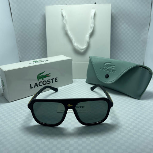 Lacoste Men's Bio-injected Square Sunglasses