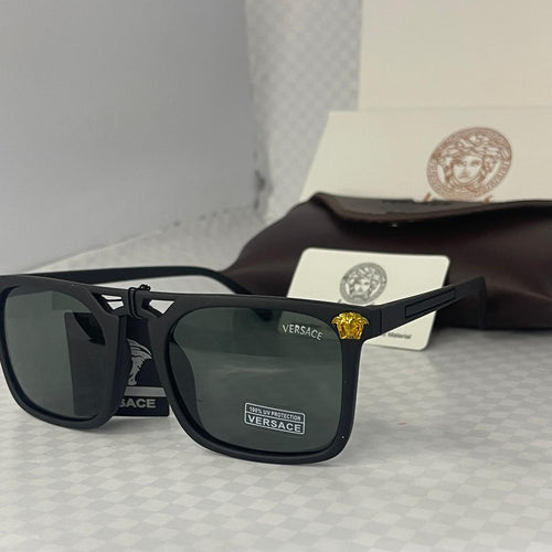 stylish black sunglasses from Versace