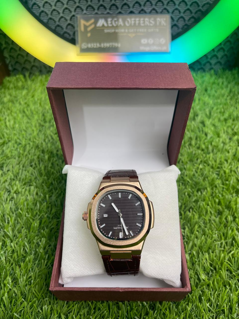 Patek Philippe Nautilus - Leather Strap