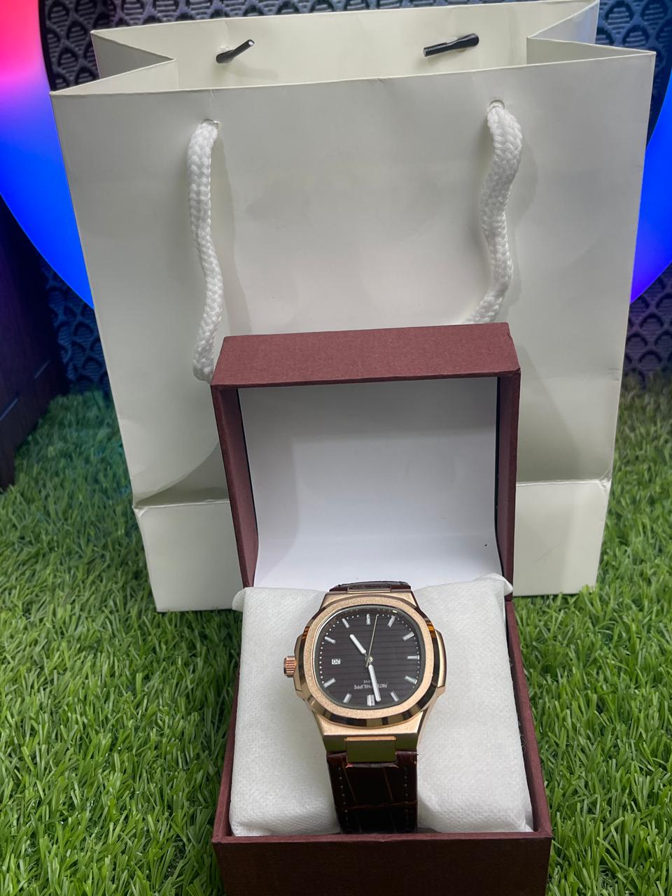 Patek Philippe Nautilus - Leather Strap