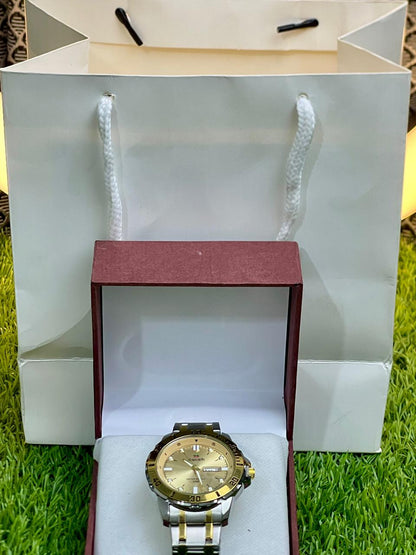 SWISH Watch Men's Quartz Steel Stainless Bracelet