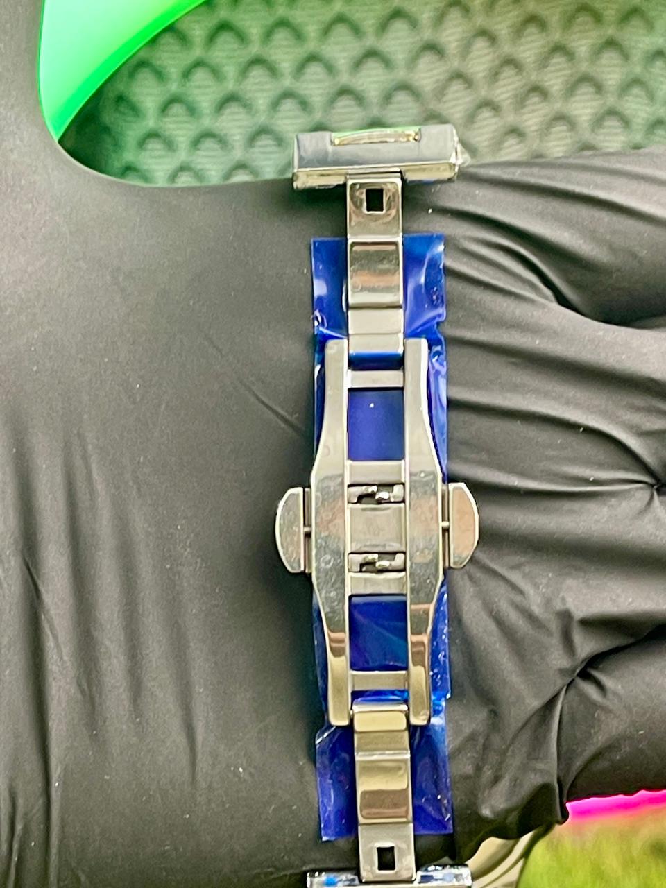 PATEK STONES – SILVER & BLUE