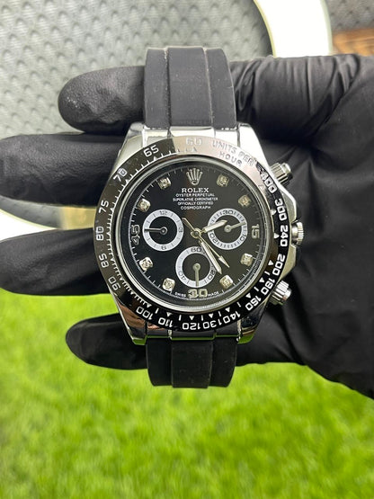 RLX Daytona Silicon Strap Mens Watch