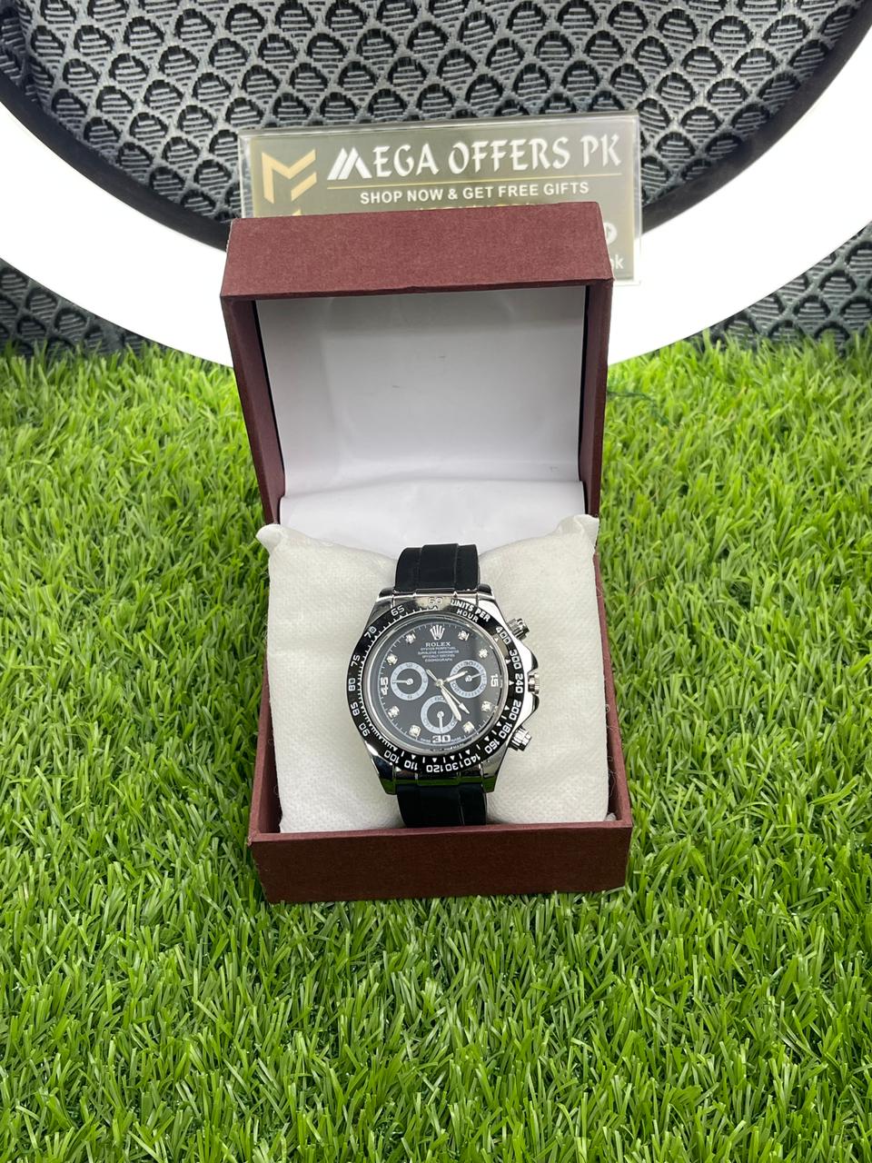 RLX Daytona Silicon Strap Mens Watch