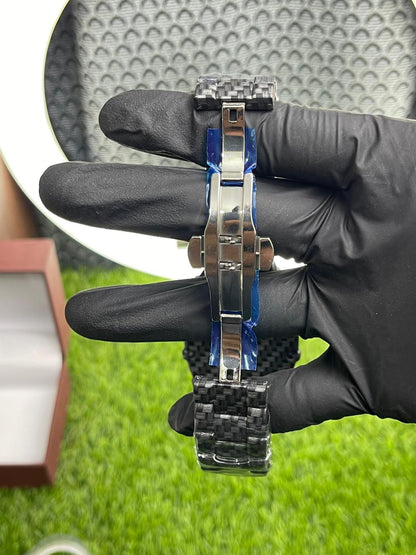 AAA Quality Richard-Style Skeleton Automatic Watch – Premium Carbon Pattern Case