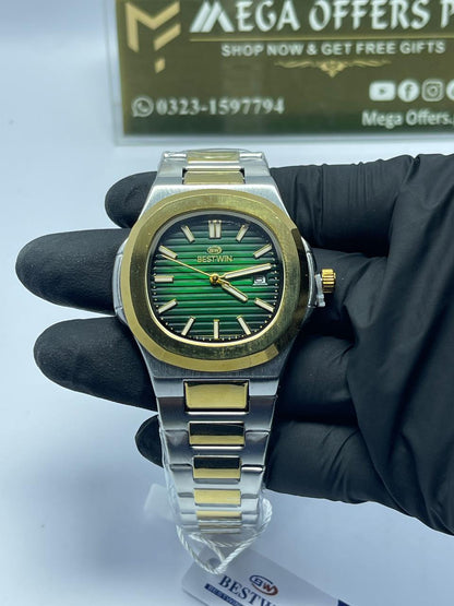 SEASTAR SS-9489 Men's Two Tone Stainless Steel Luxury Watch