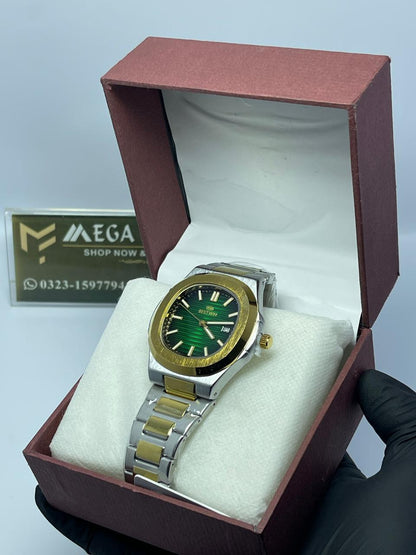 SEASTAR SS-9489 Men's Two Tone Stainless Steel Luxury Watch