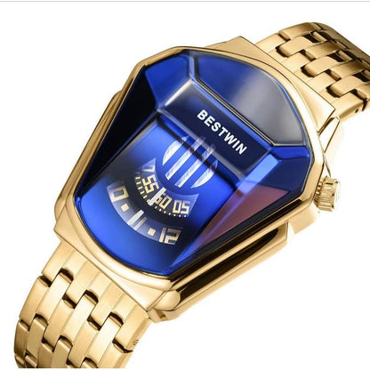 BESTWIN Watch Silver chain blue dial