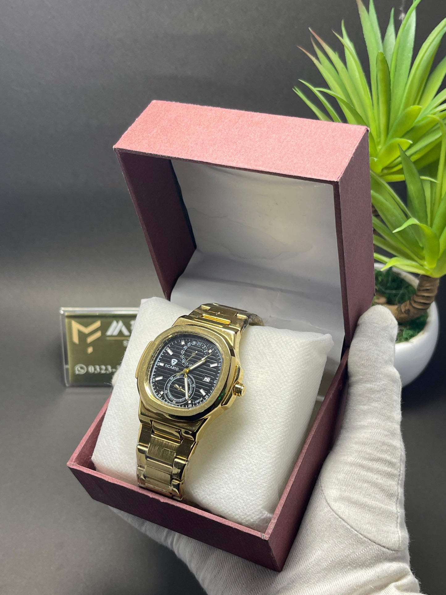 TICARTO WATCH FOR MEN (stainless steel)