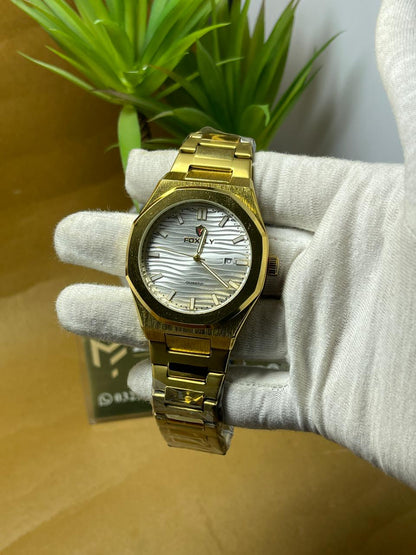 FOXFLY Quartz Men's Fashion Watch (Royal Oak Inspired)