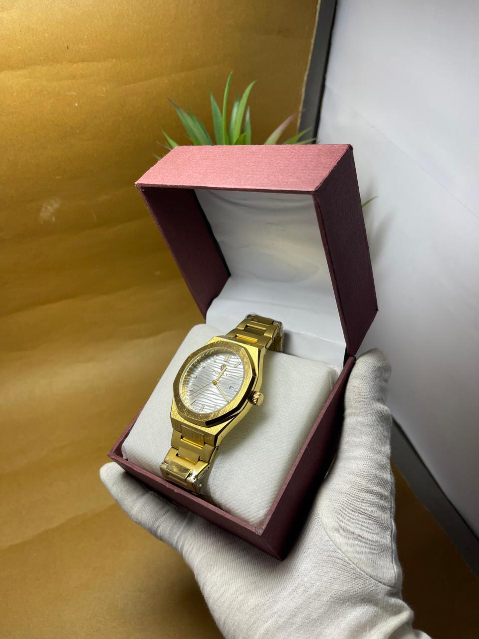 FOXFLY Quartz Men's Fashion Watch (Royal Oak Inspired)