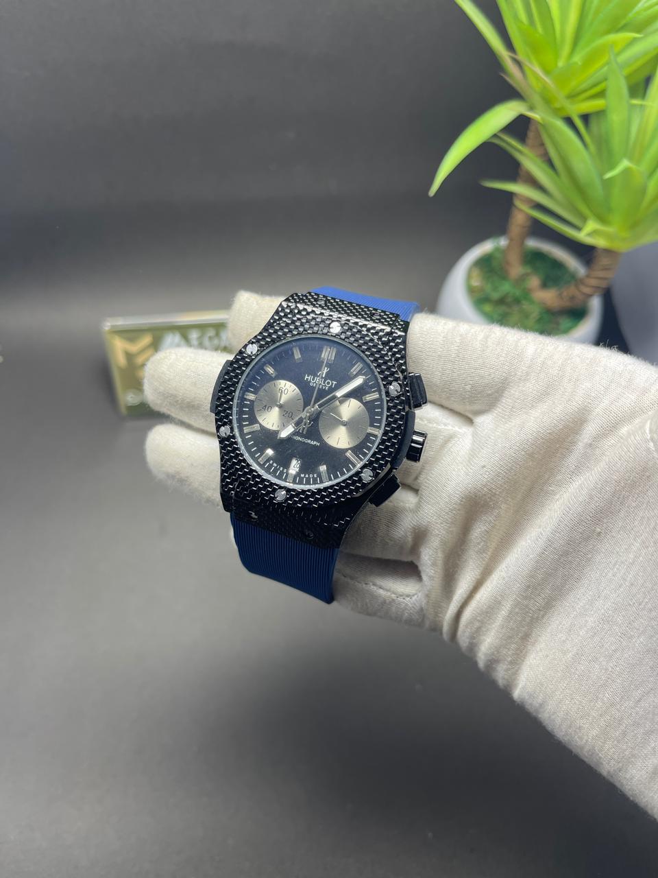 Hublot-style Chronograph Watch