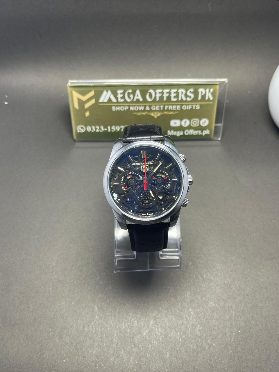 TAG Heuer Grand Carrera style watch