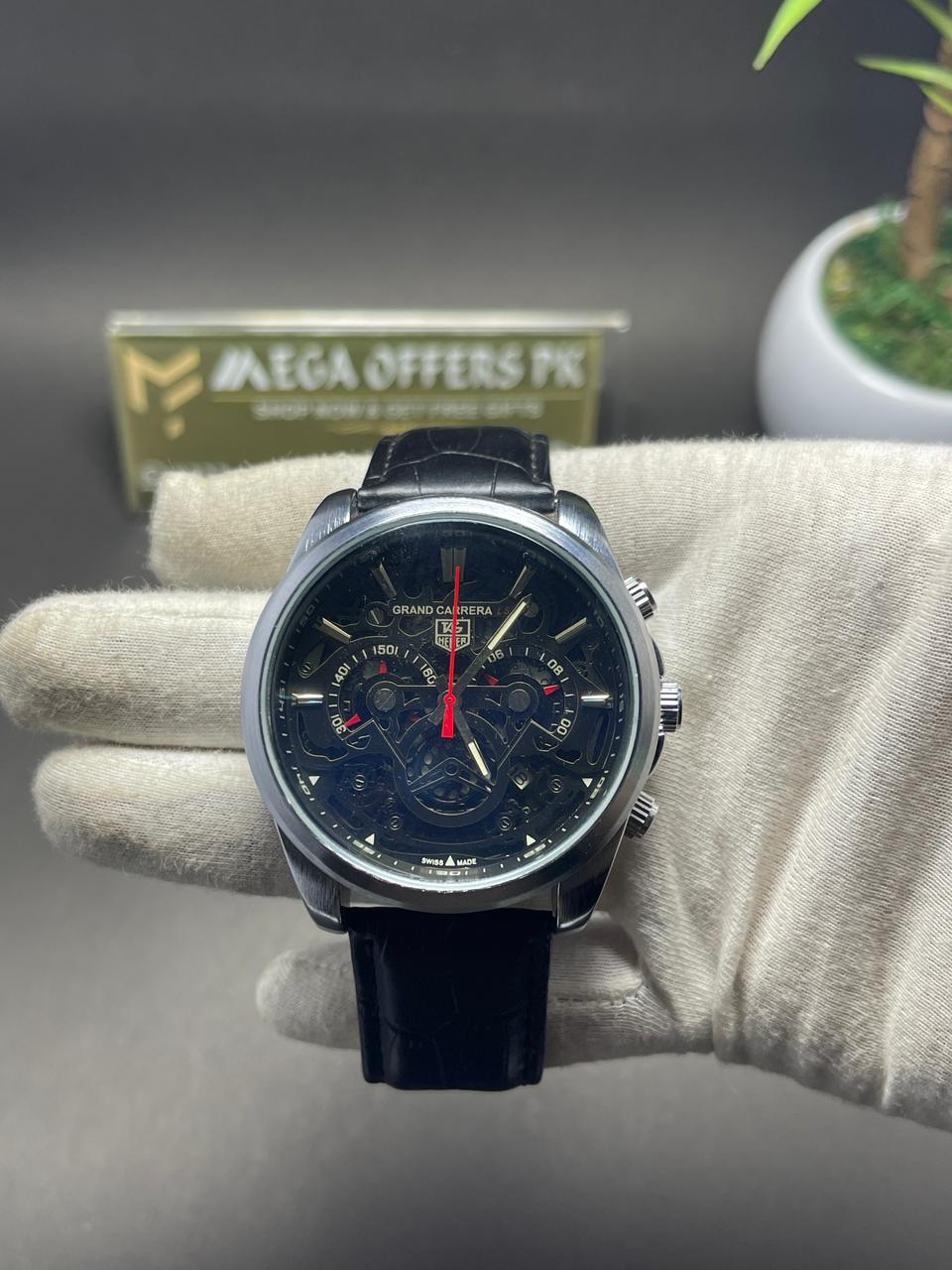 TAG Heuer Grand Carrera style watch