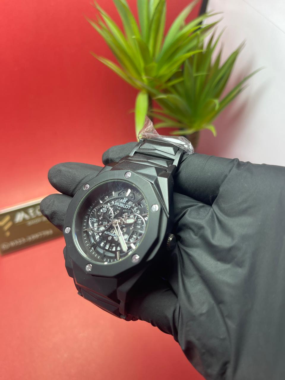 Hublot Black New Design Matte Finish - Metal Body