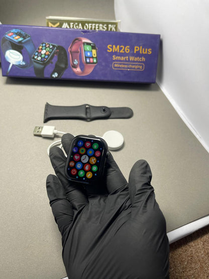 SM26 Plus Smart Watch – Stylish &amp; Feature-Packed Companion