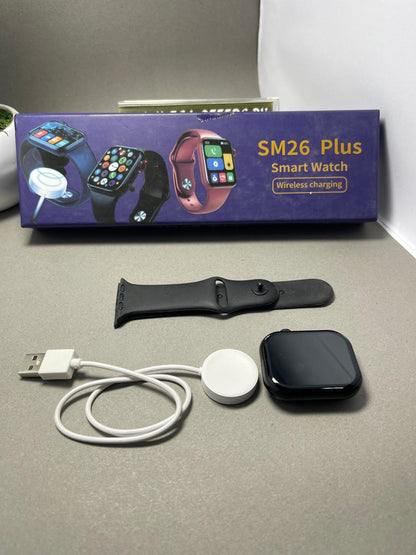 SM26 Plus Smart Watch – Stylish &amp; Feature-Packed Companion