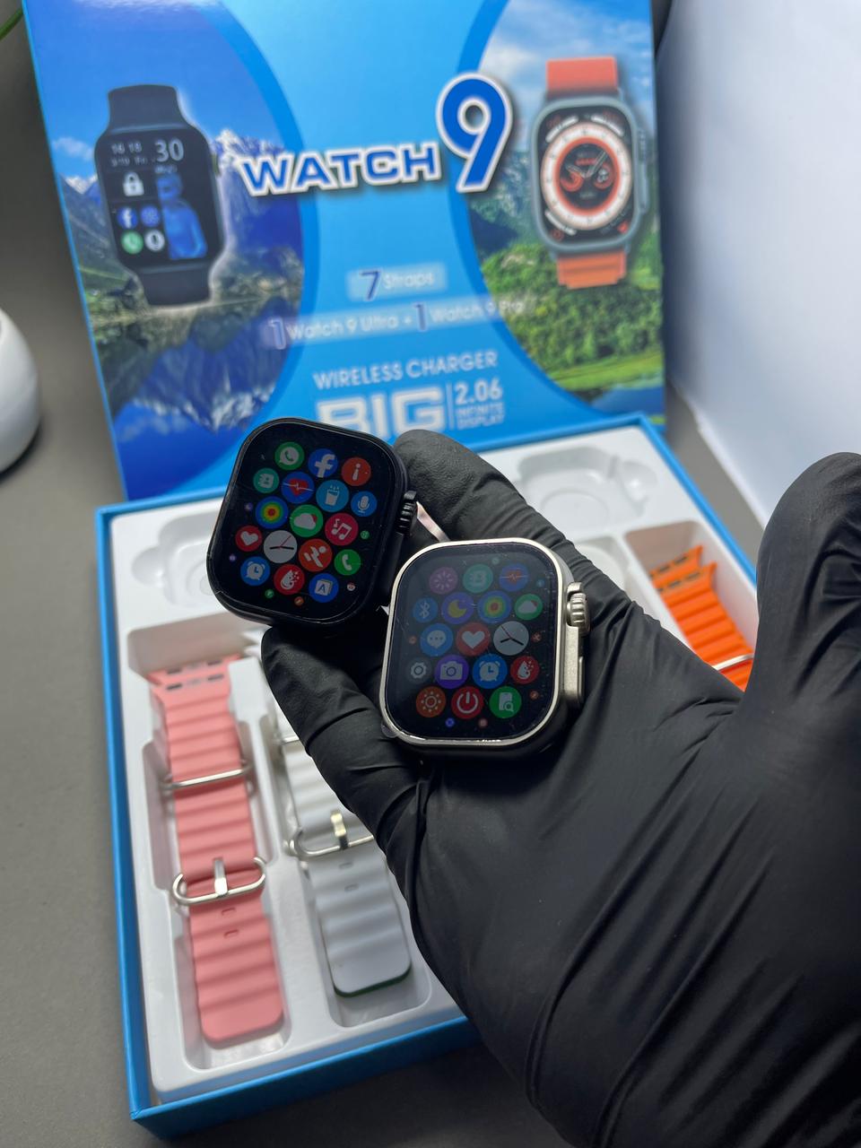 SM26 Pro Max Watch 9 Dual Watch Set