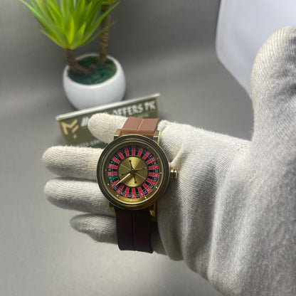 Luxury Casino Style Watch – Bold &amp; Unique Design