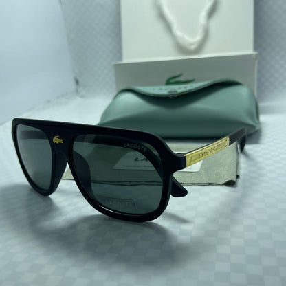Lacoste Men's Bio-injected Square Sunglasses