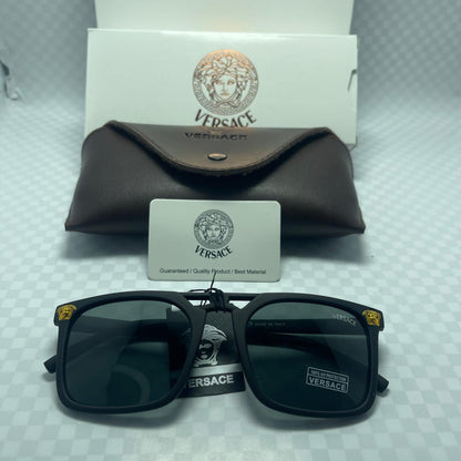 stylish black sunglasses from Versace