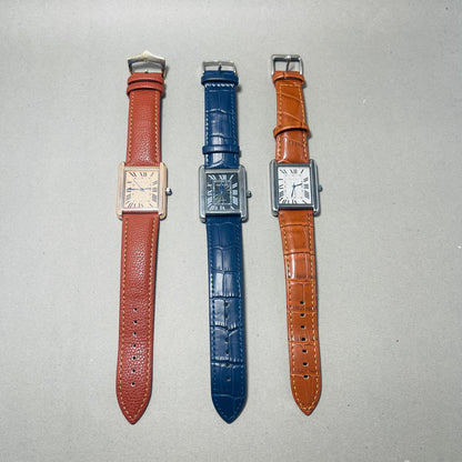 Cartier Tank Must Style Watch – Roman Numeral 3 Strap Colours