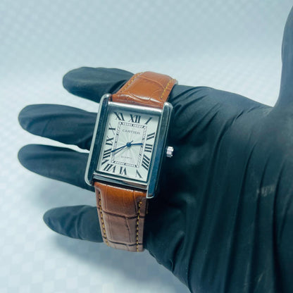 Cartier Tank Must Style Watch – Roman Numeral 3 Strap Colours