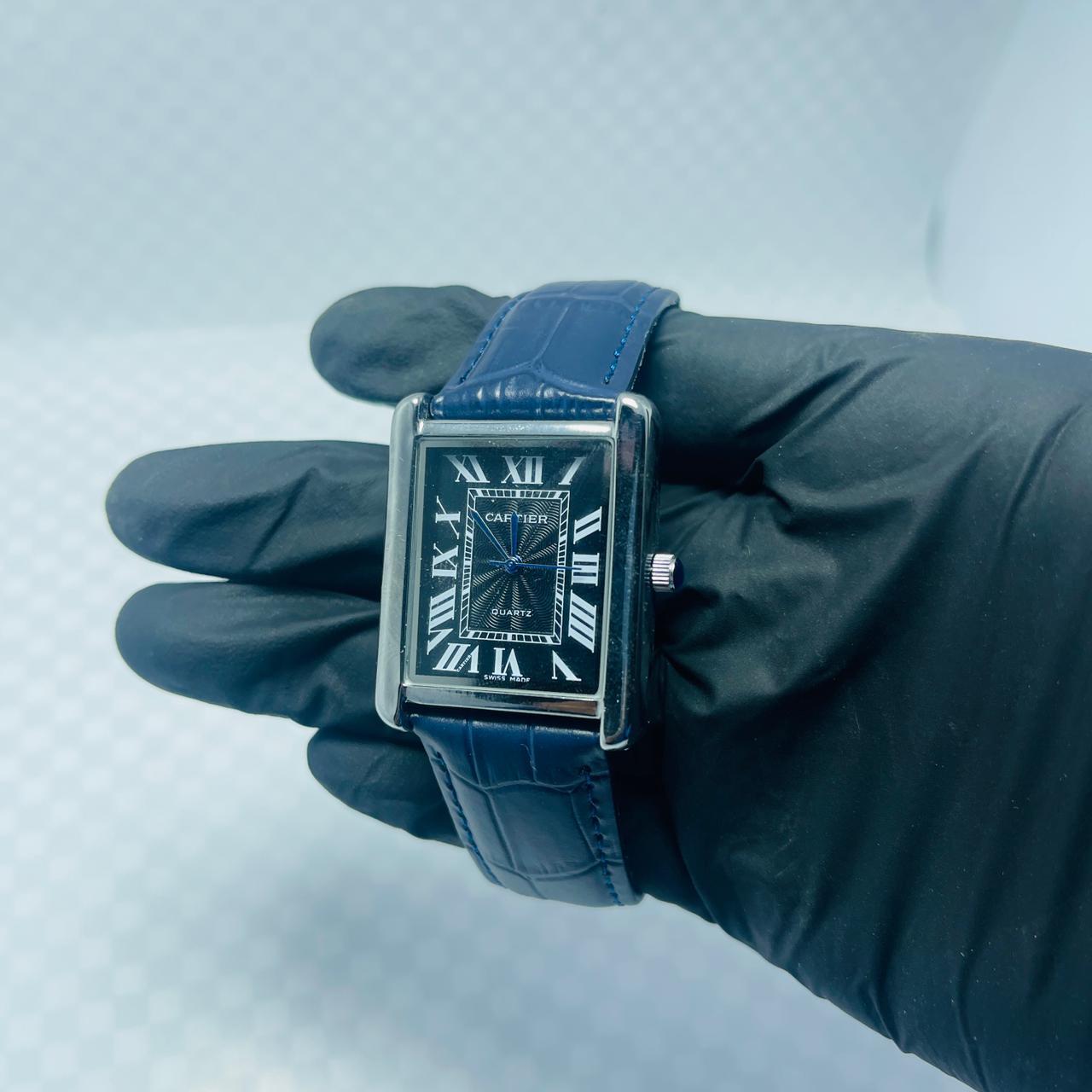 Cartier Tank Must Style Watch – Roman Numeral 3 Strap Colours