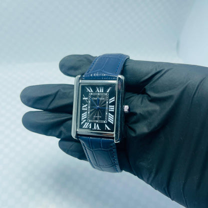 Cartier Tank Must Style Watch – Roman Numeral 3 Strap Colours